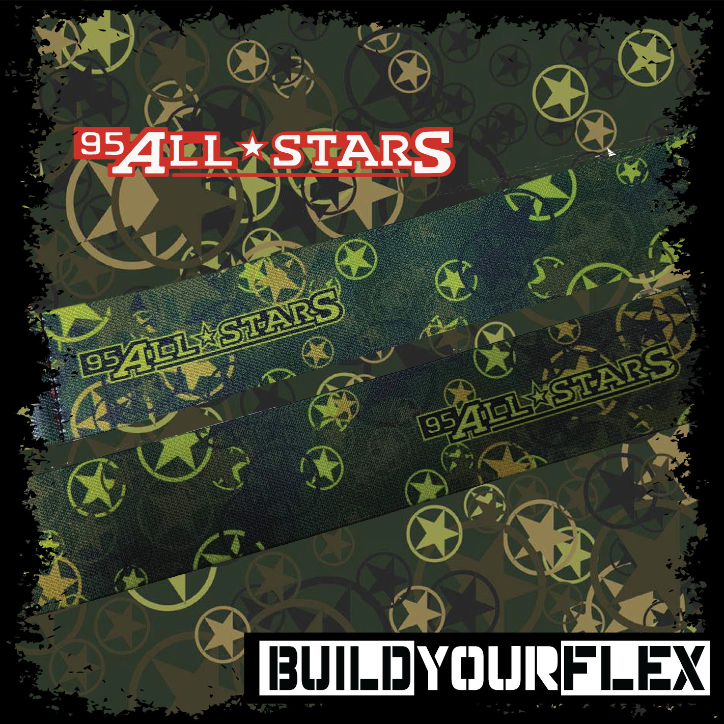 Build Your Flex Strap - Sublimated - 95 Allstars Team Strap