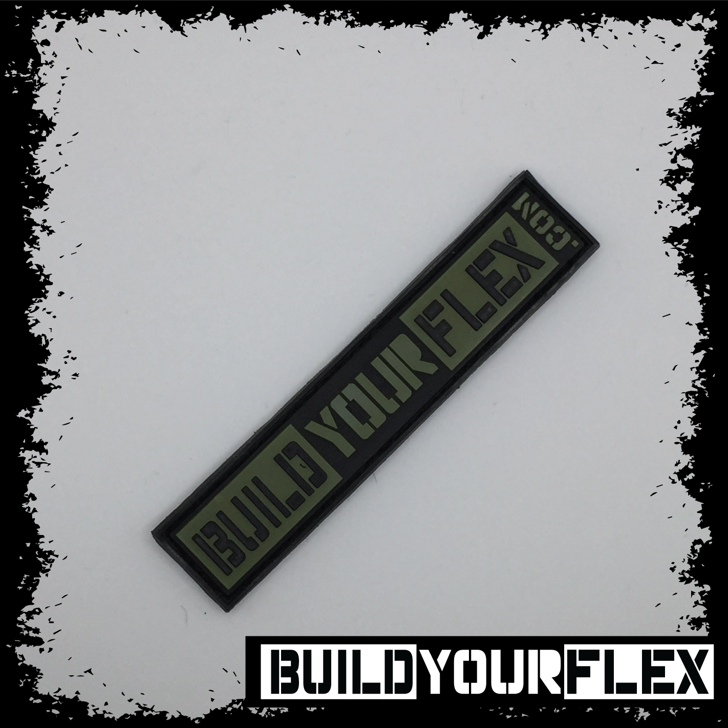Build Your Flex - Rubber Patch - Olive