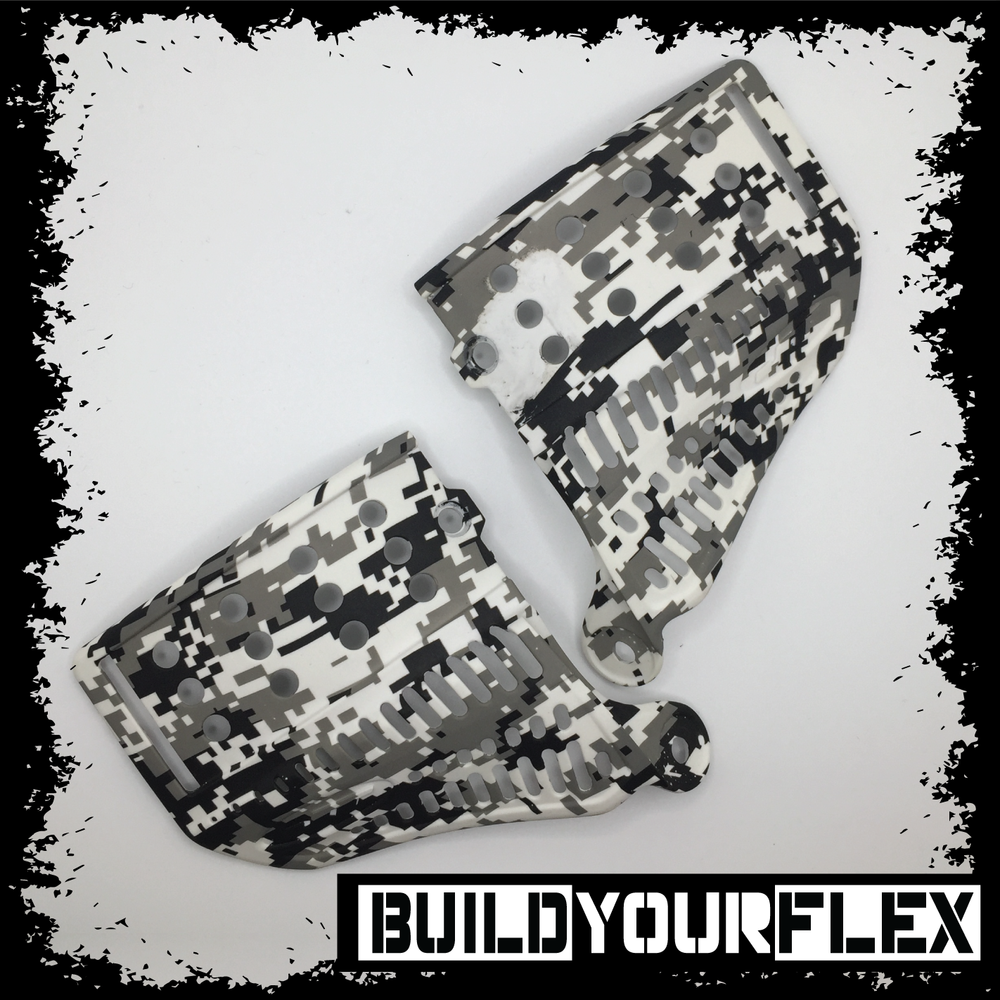 JT Proflex Revo Ears - Digital Snow Camo