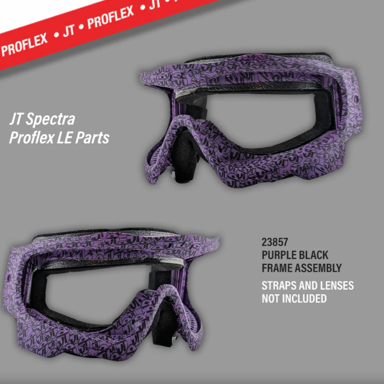JT Proflex Frame - Logo Purple