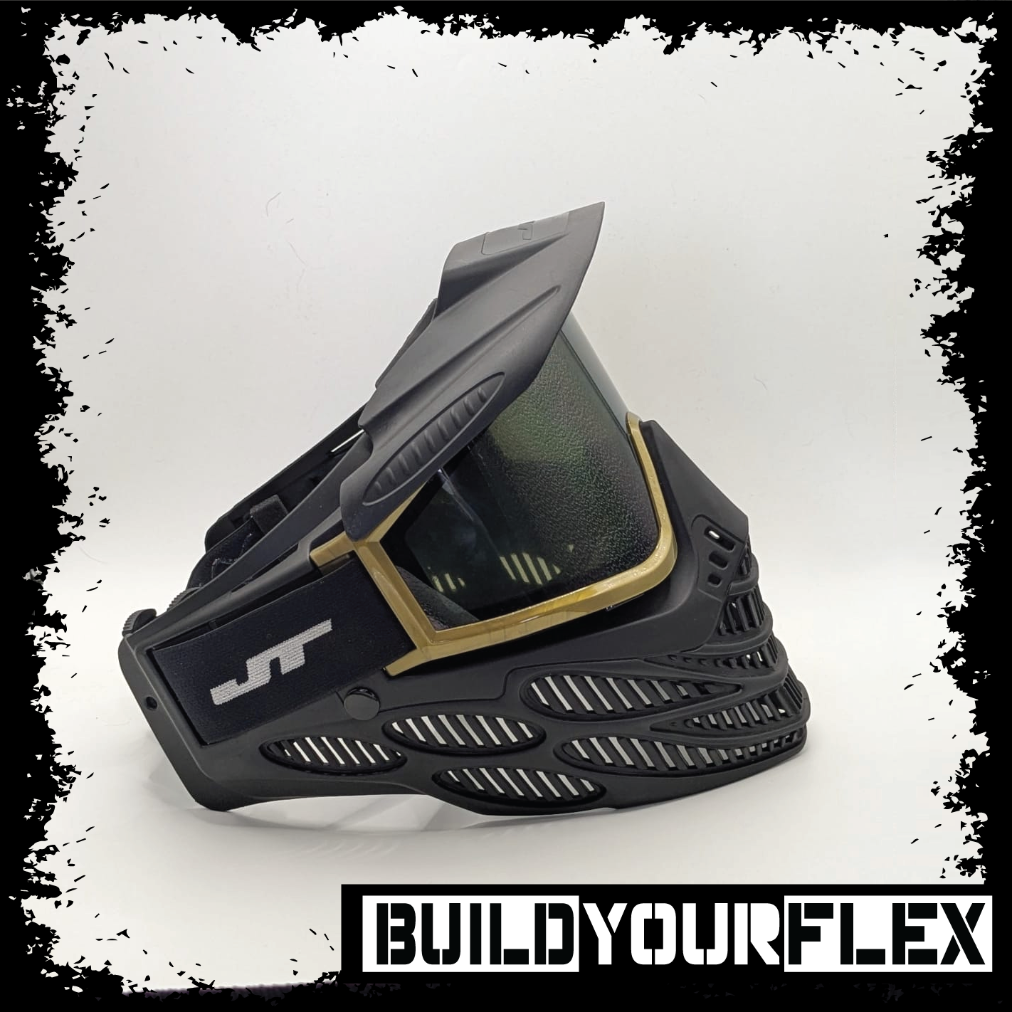 JT Flex 8 Goggle - Liquid Gold / Black