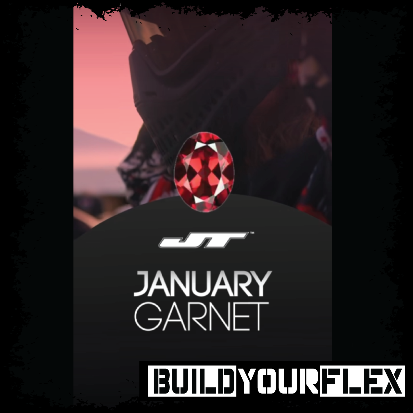 JT Proflex Goggle - ICE Garnet (January)