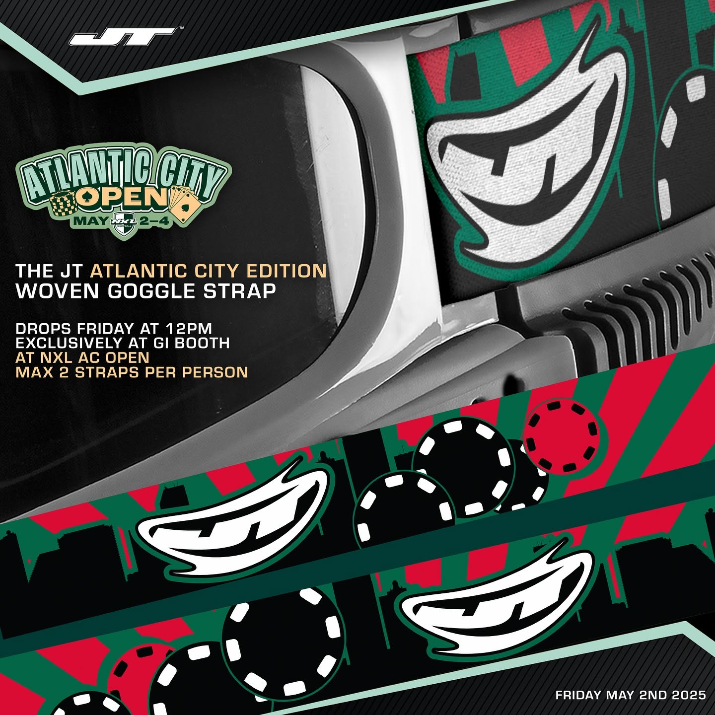 JT Strap - Woven - Atlantic City