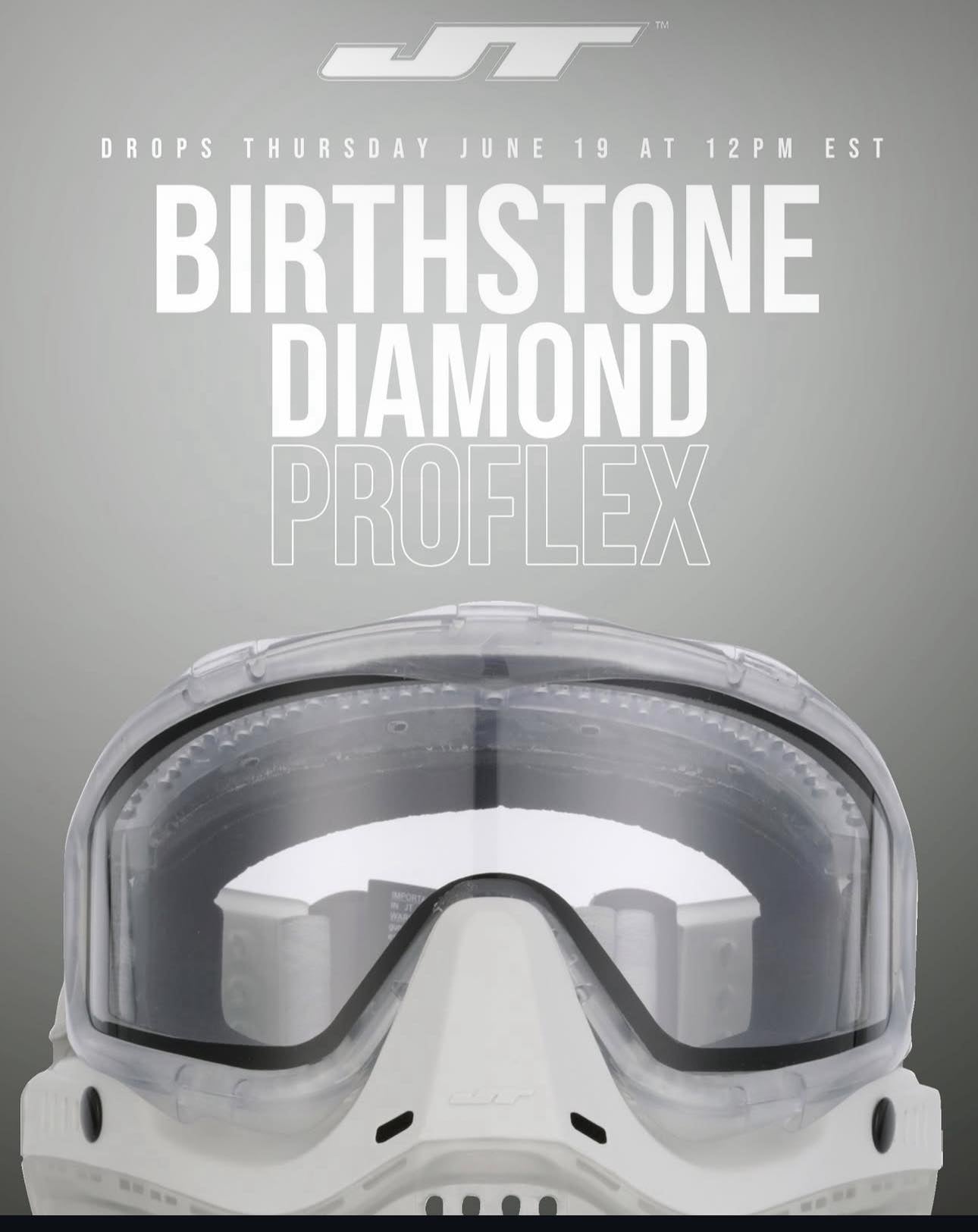 JT Proflex Goggle - ICE Diamond (April)