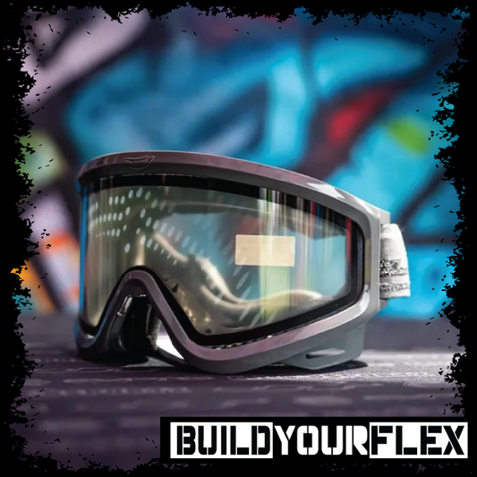 JT QLS Frame - Dark Gray w Clear Lens and Strap