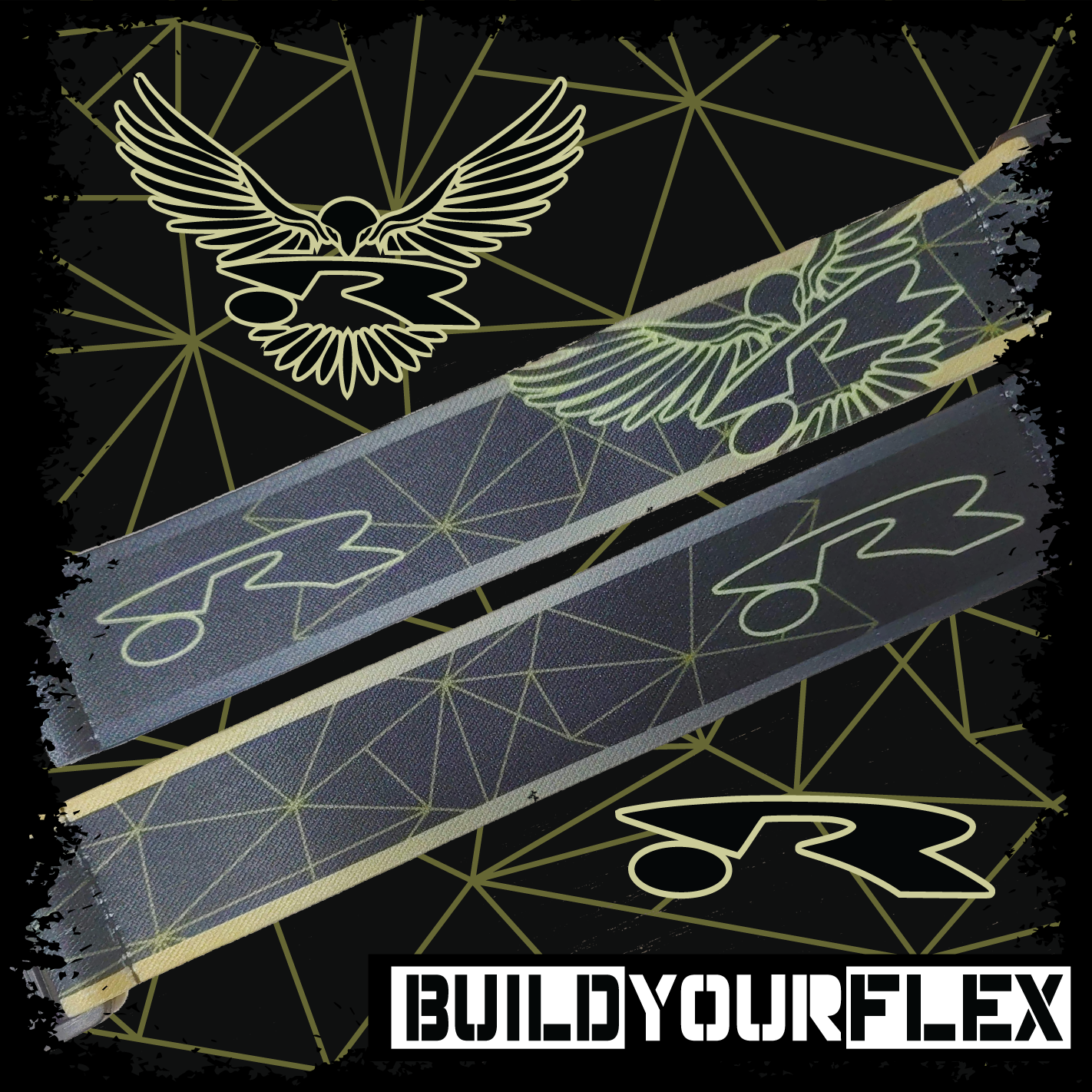 Build Your Flex Strap - Sublimated - Rushers Gold