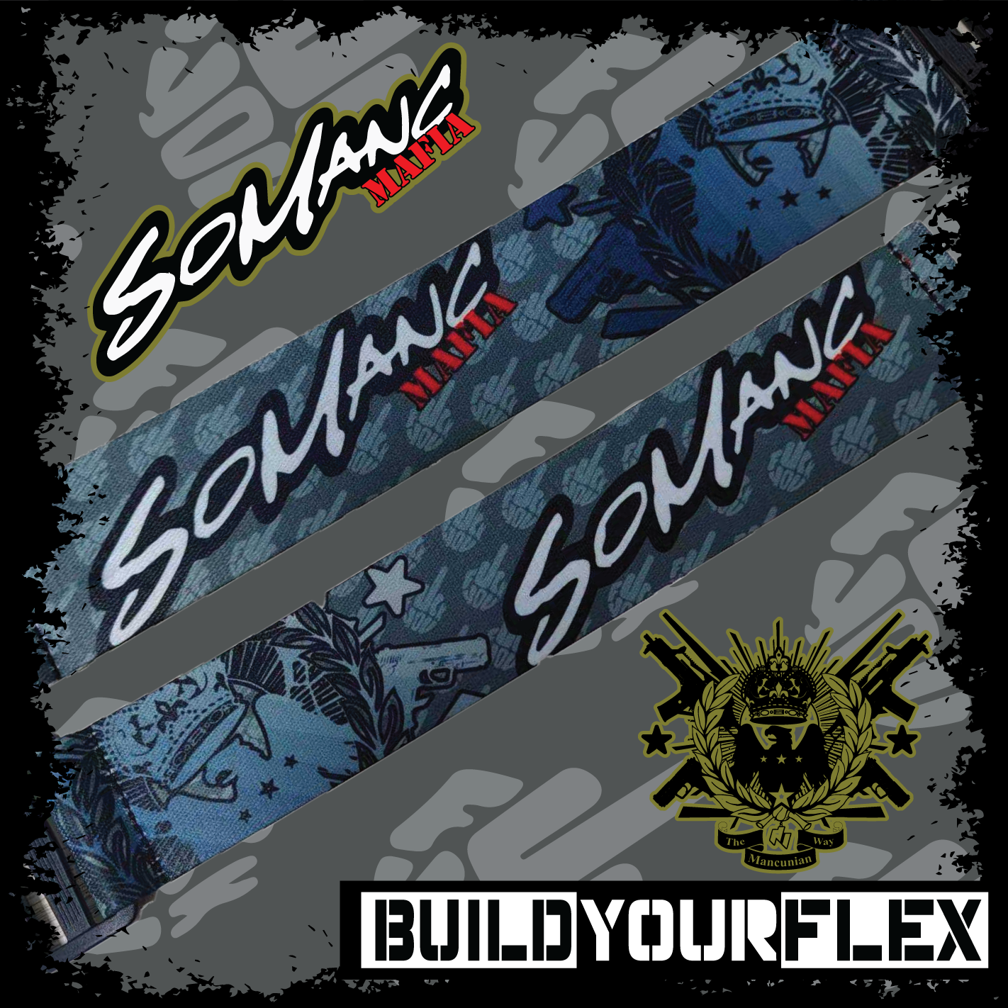 Build Your Flex Strap - Sublimated - SoManc FU