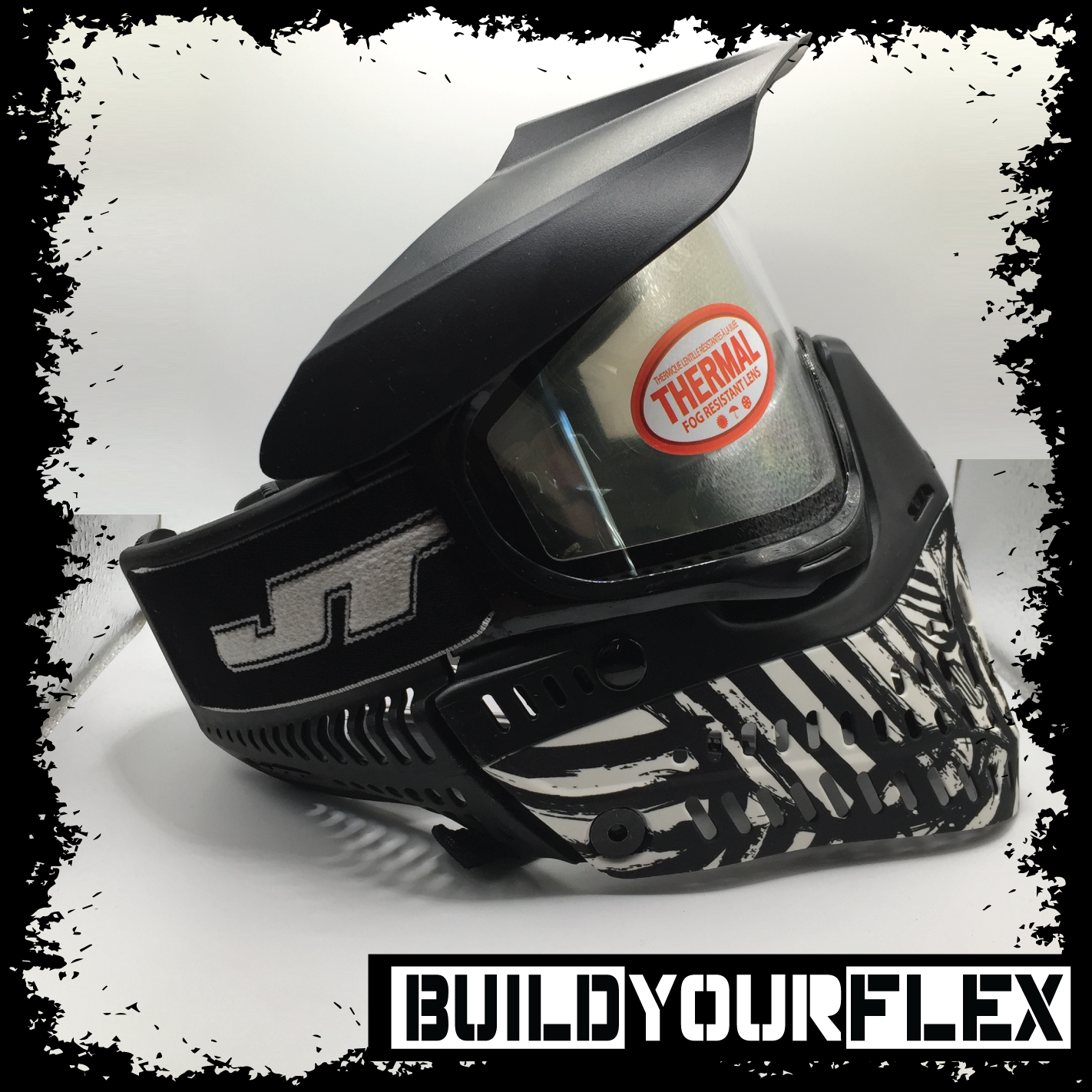 JT Proflex Goggle - Black / Zebra