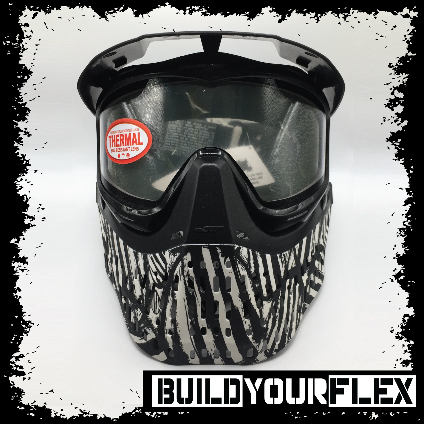 JT Proflex Goggle - Black / Zebra