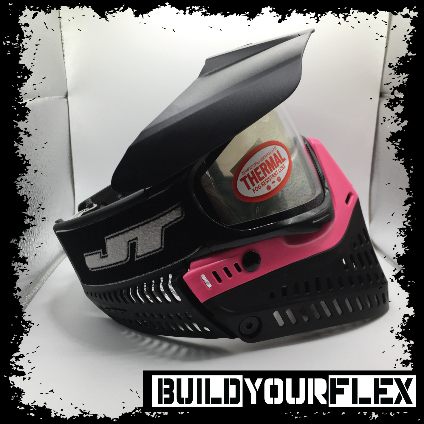 JT Proflex Goggle - Black / Fuchsia Pink