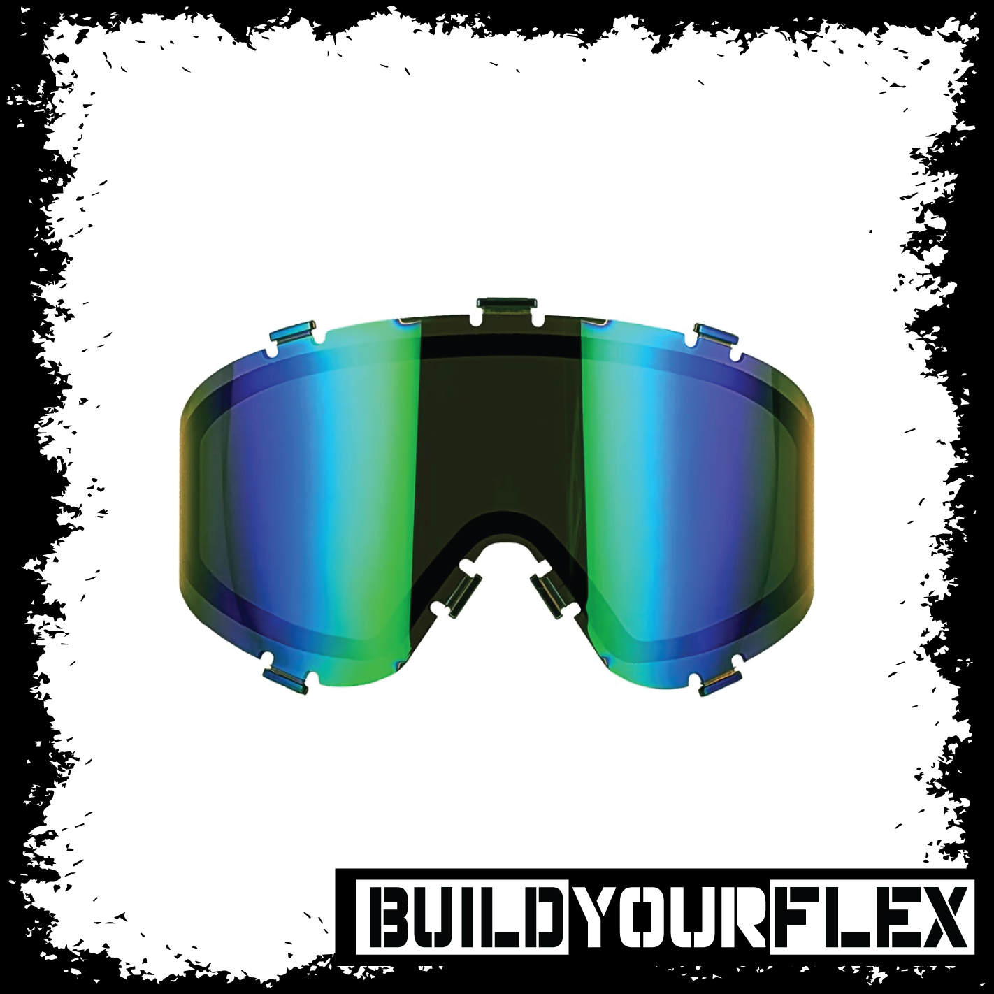 JT Proflex Lens - Green Mirror