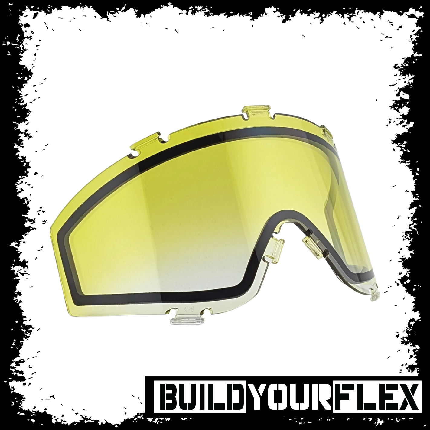 JT Proflex Lens - Yellow / Clear Fade