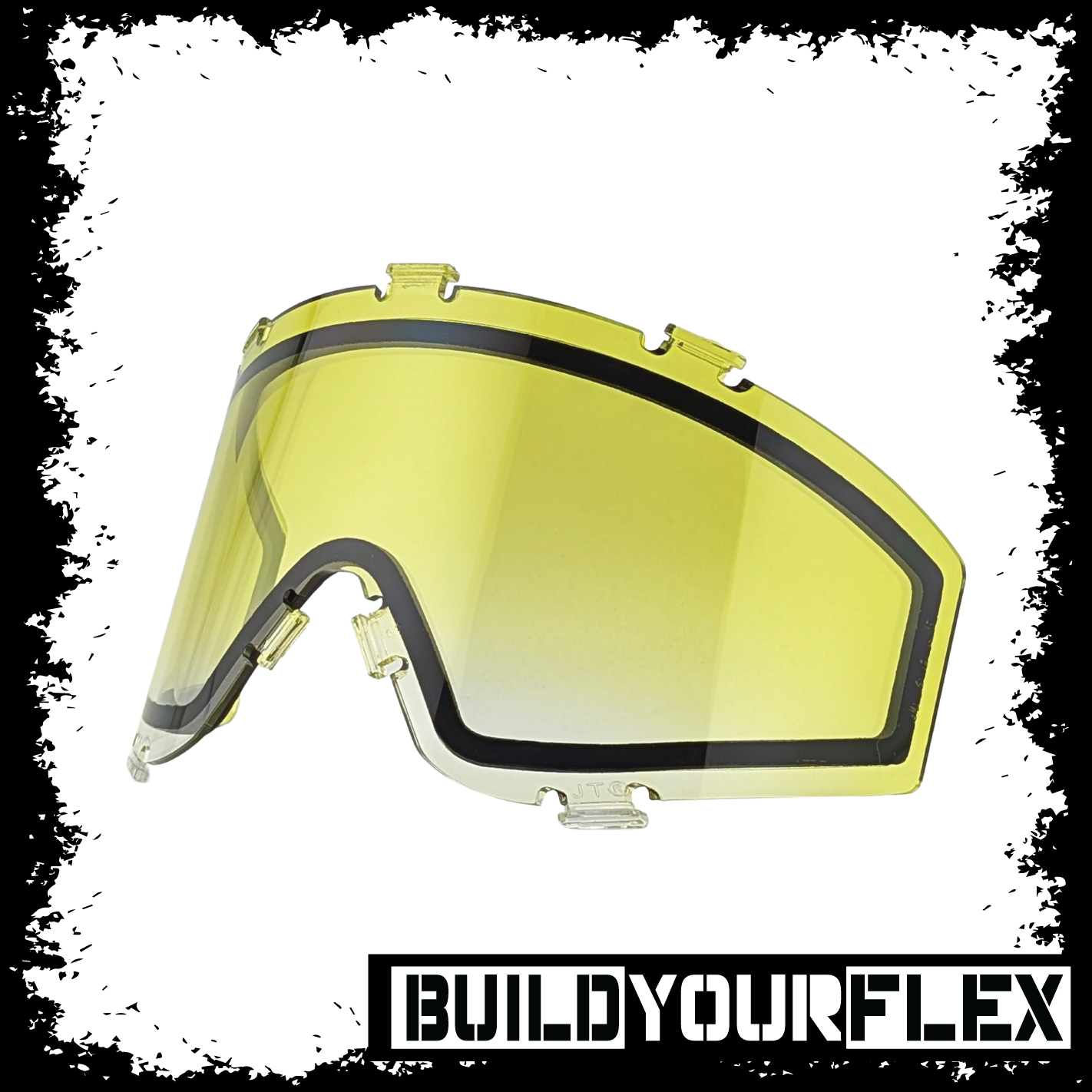 JT Proflex Lens - Yellow / Clear Fade